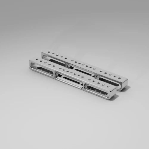 FORTY-AGGRESSIVE  FORTY Ski Plate for Ski Boots (40cm Full Metal)