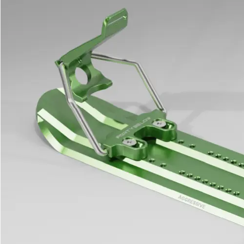 FORTY-AGGRESSIVE  FORTY Ski Set for Ski Boots (40cm Full Metal)