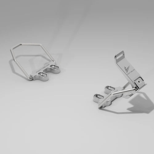 FORTY-AGGRESSIVE  FORTY Ski Plate for Ski Boots (40cm Full Metal)