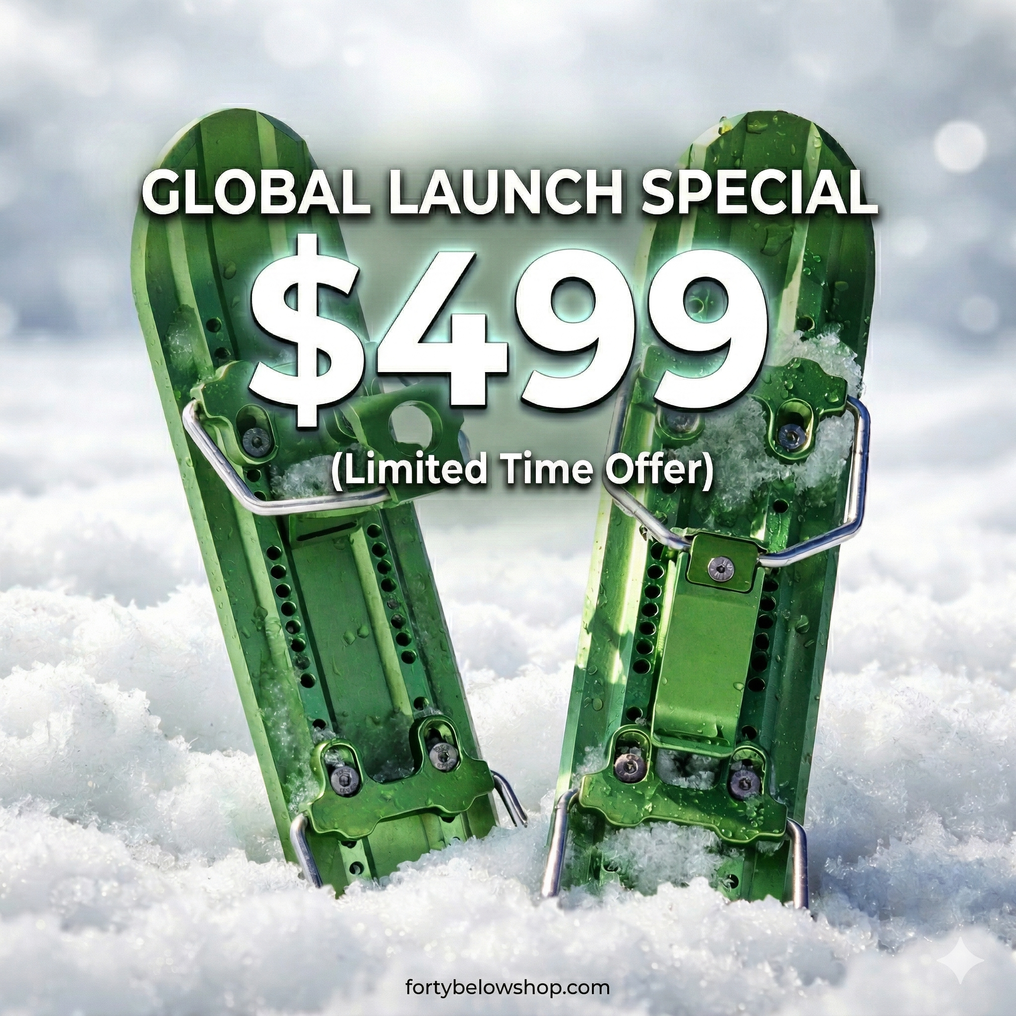 FortySki Global Launch Sale – $545 → $499 (Limited Time Offer)